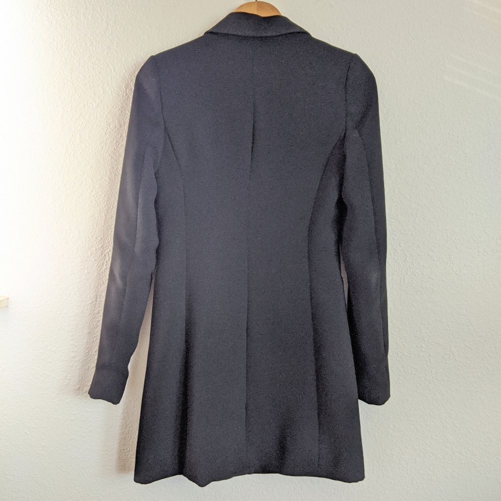 Rinascimento Italy Long Black Blazer - Picture 3 of 9